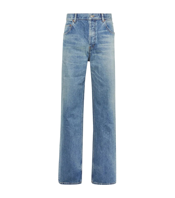 Saint Laurent Mid-rise straight jeans