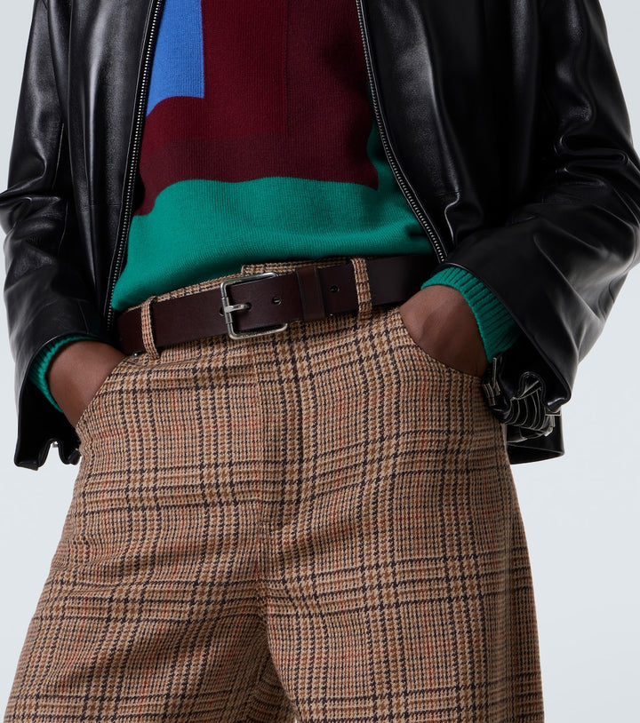 Loewe Roller Curve Leather Belt