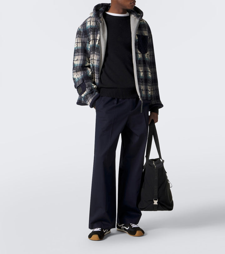 Loewe Ballet Runner 2.0 leather-trimmed sneakers
