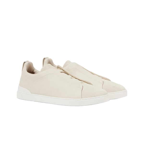 Zegna Triple Stitch leather sneakers