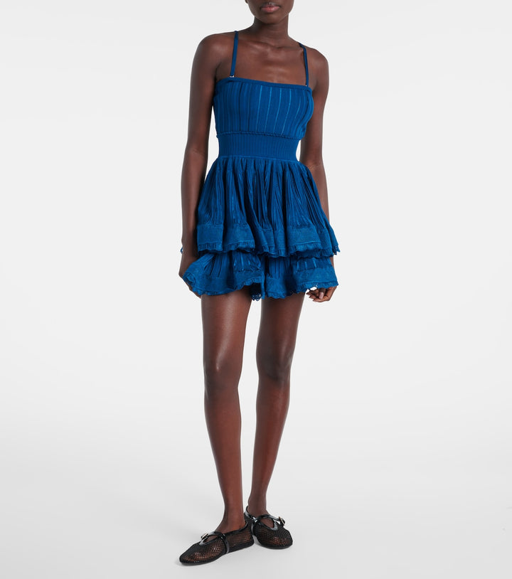 Alaïa Ribbed-knit top