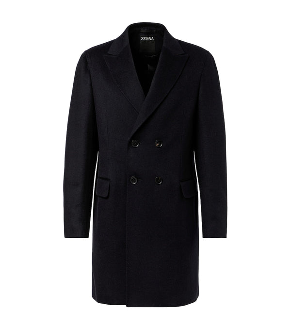 Zegna Wool and cashmere-blend coat