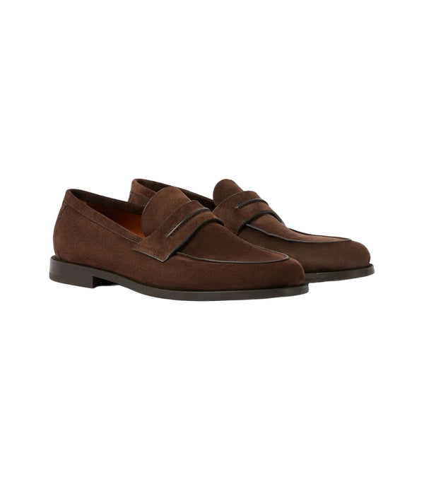 Zegna Suede loafers
