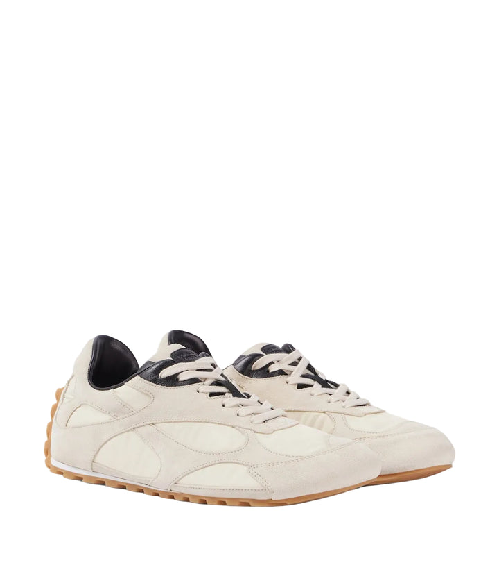 Bottega Veneta Orbit Flash suede-trimmed sneakers