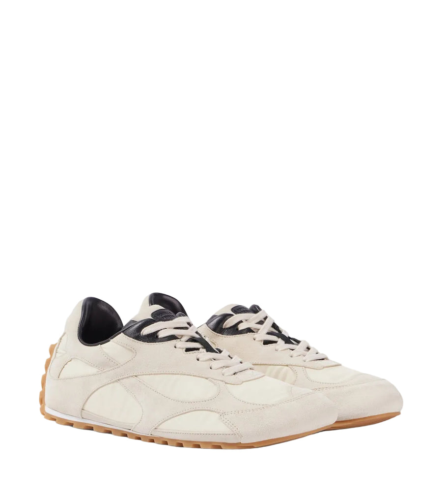 Bottega Veneta Orbit Flash suede-trimmed sneakers