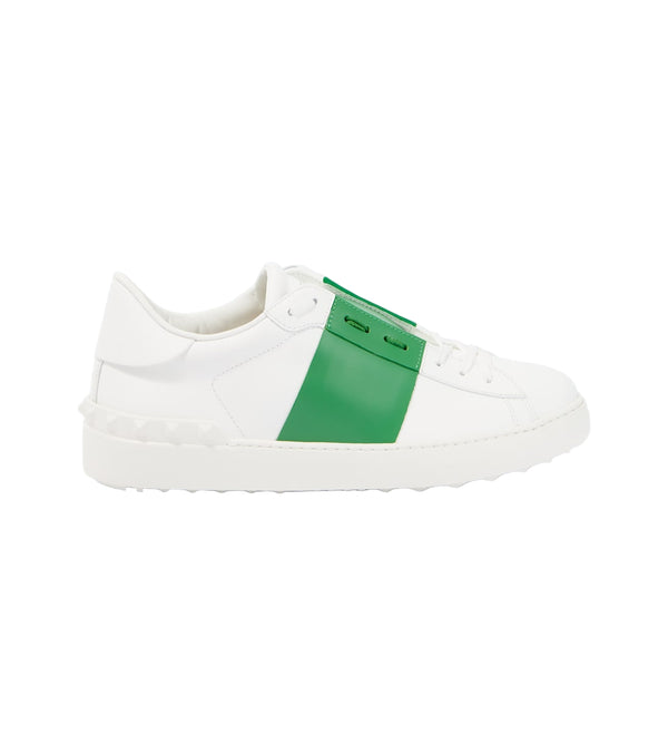 Valentino Rockstud leather sneakers