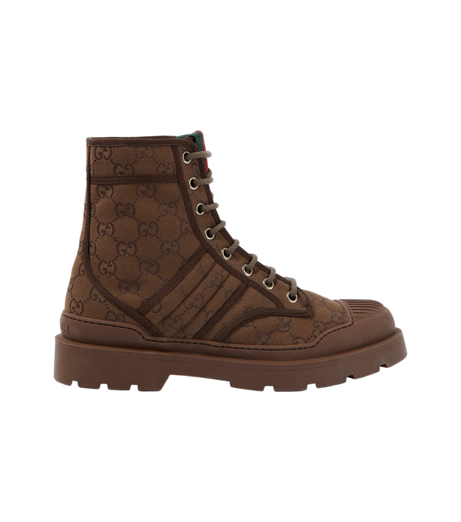 Gucci Sherlin GG canvas ankle boots