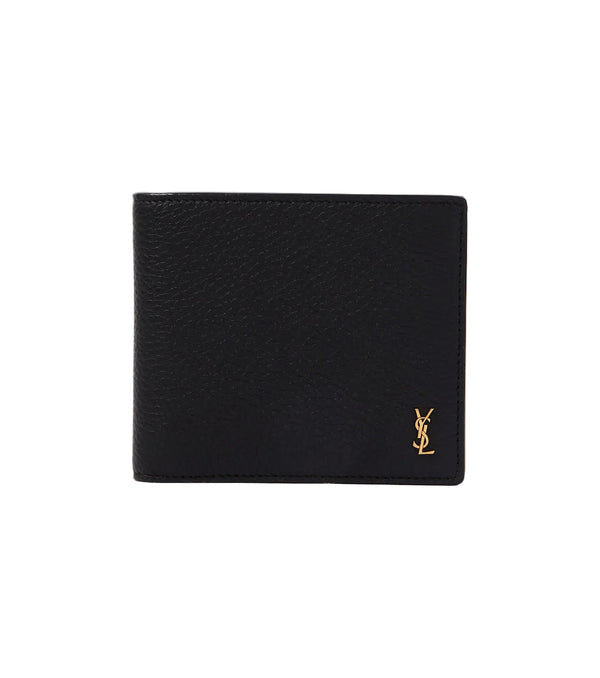 Saint Laurent Tiny Cassandre East/West leather wallet