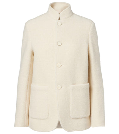 Spagna alpaca, wool, and silk jacket