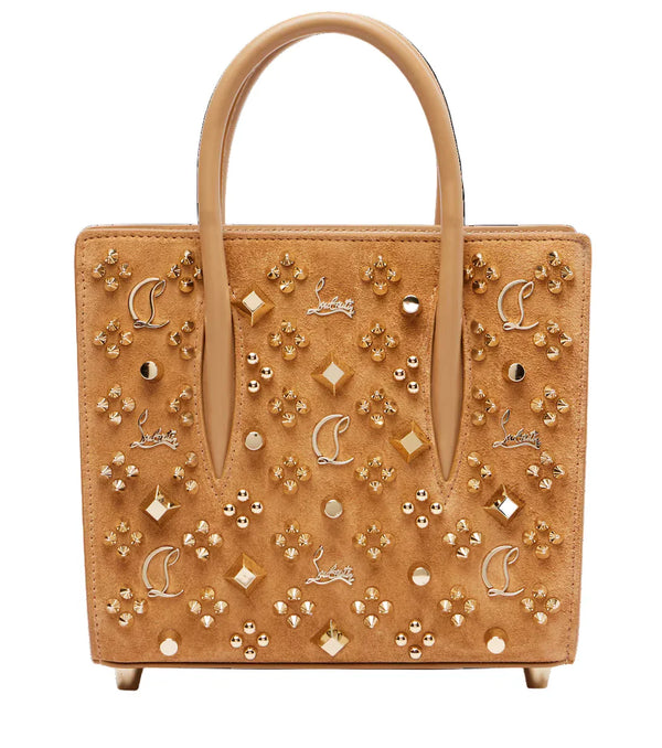 Christian Louboutin Paloma studded suede tote bag