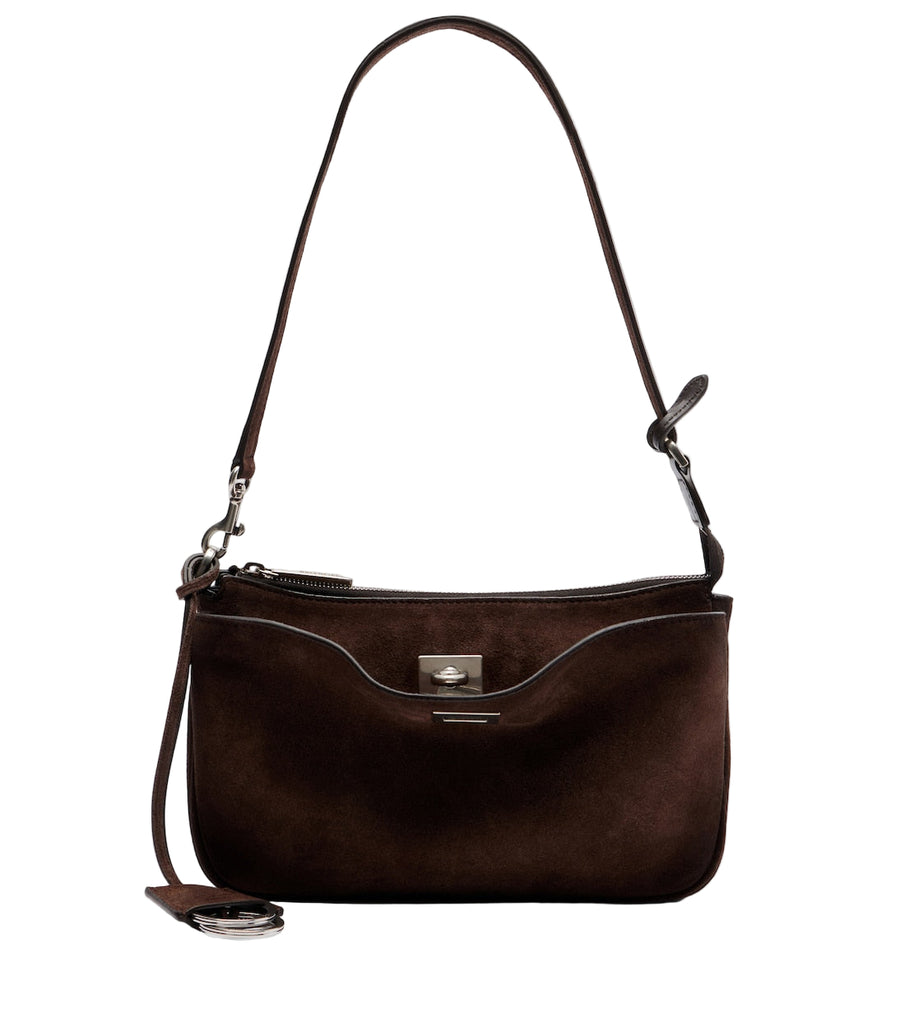 Balenciaga Rodeo suede shoulder bag