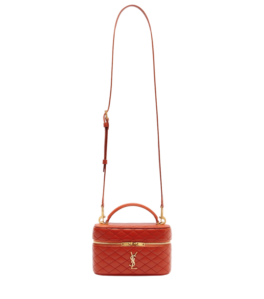 Saint Laurent Gaby leather vanity bag