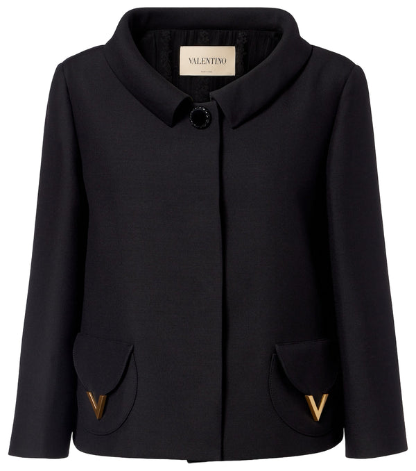 Valentino VGold Crepe Couture jacket