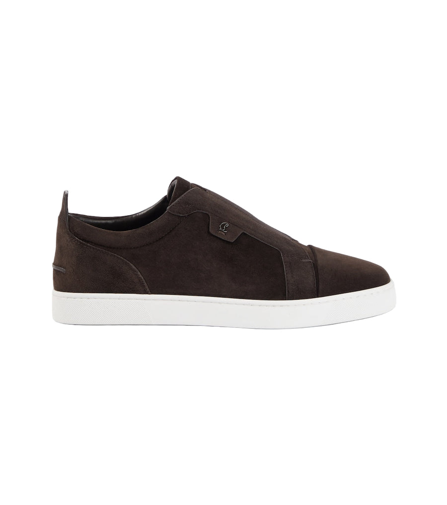 Christian Louboutin St Louis suede slip-on sneakers