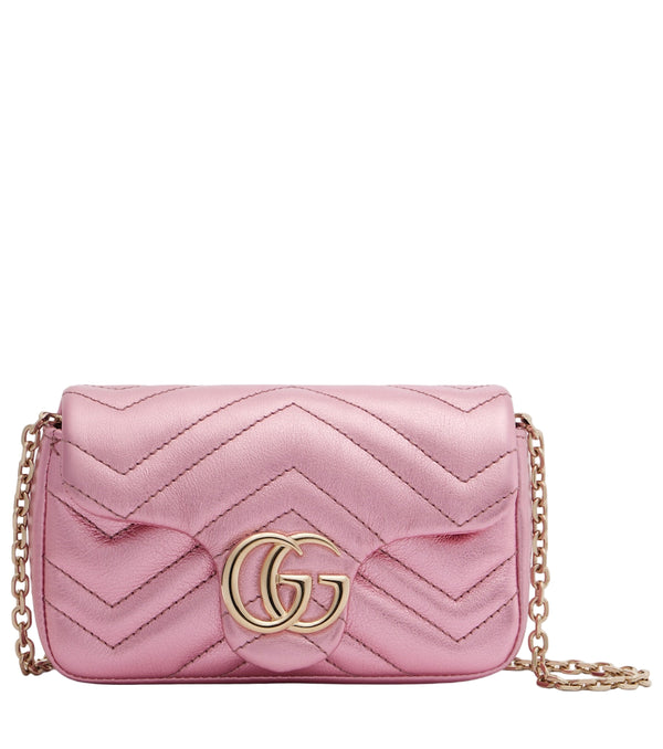 GG Marmont Mini leather shoulder bag