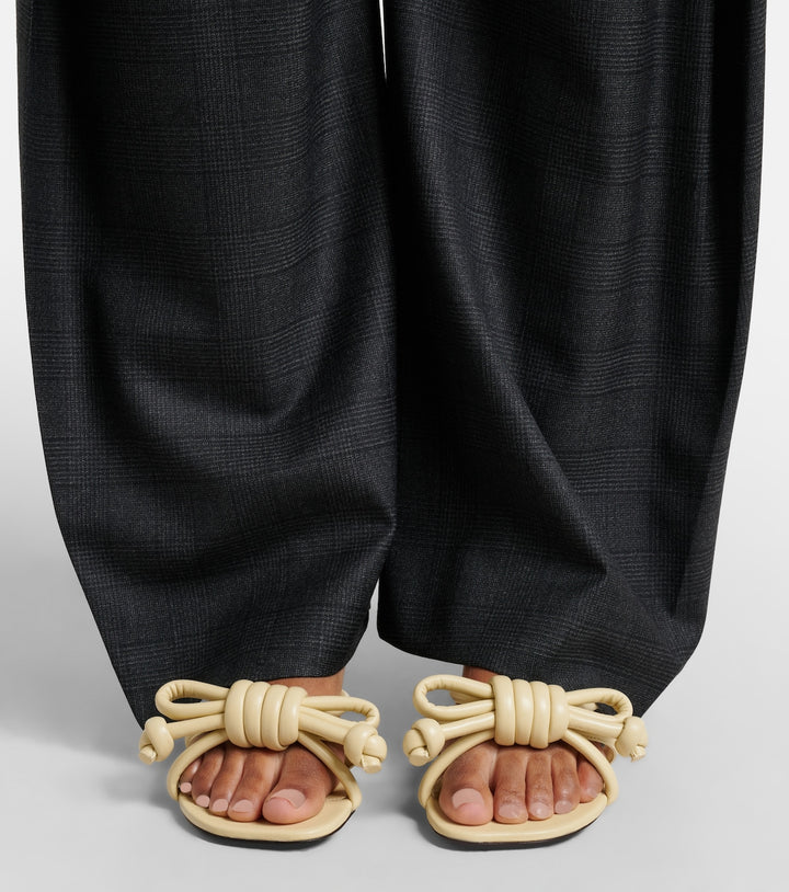 Loewe Flamenco 45 leather mules