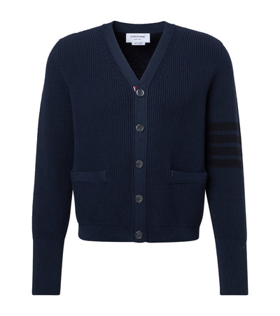 4-Bar cotton cardigan | Thom Browne