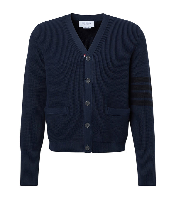 Thom Browne 4-Bar cotton cardigan
