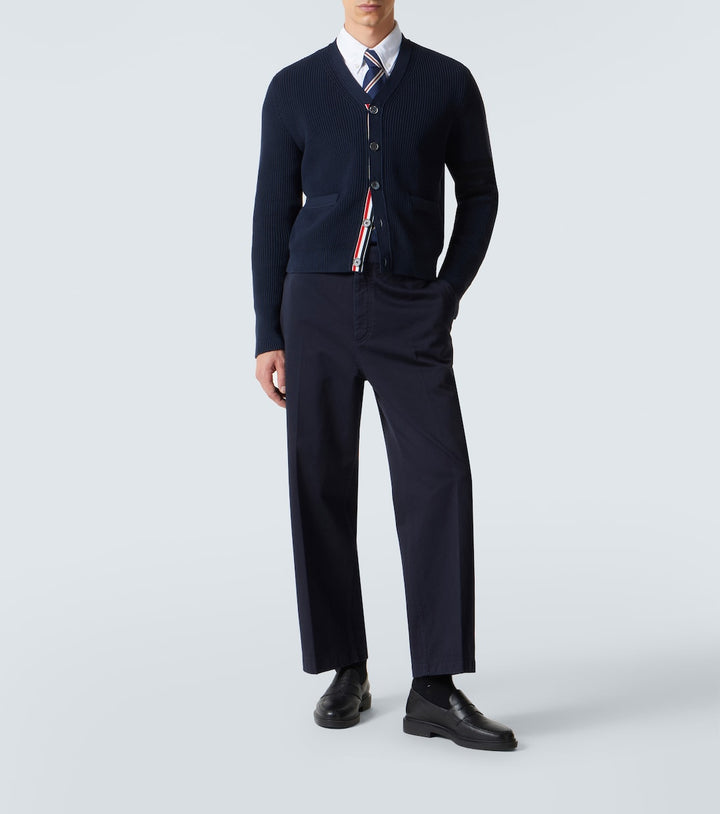 4-Bar cotton cardigan | Thom Browne