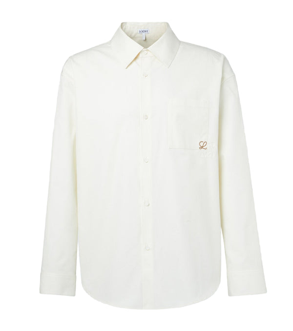Loewe Anagram cotton twill shirt