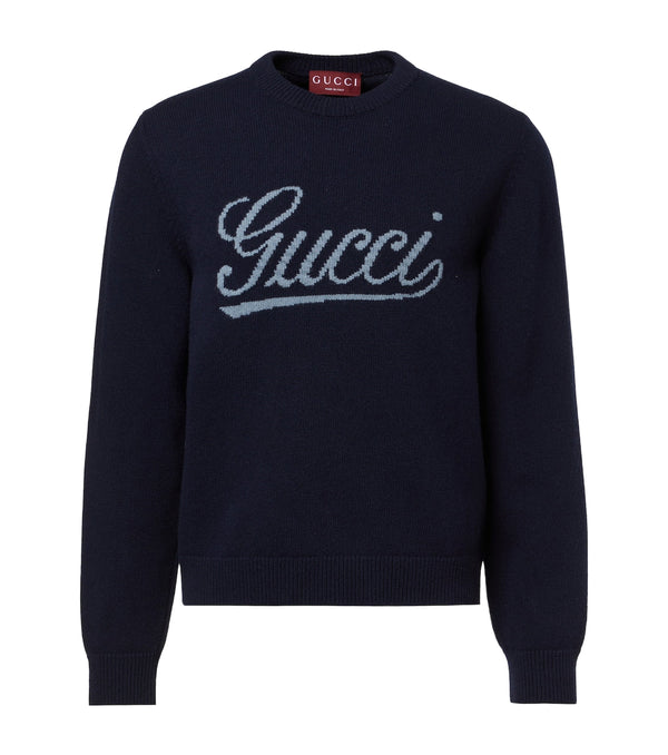 Gucci Logo wool sweater