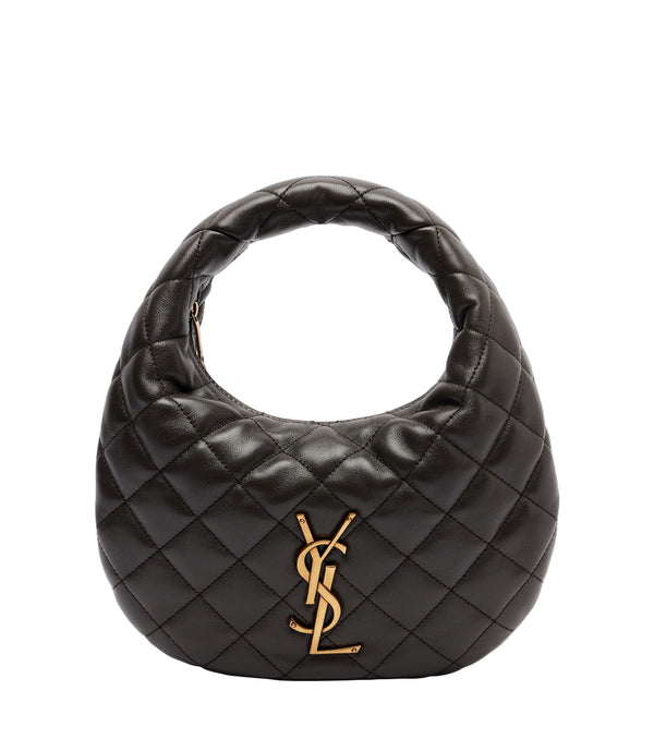 Saint Laurent Icarino quilted leather hobo bag