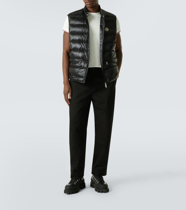 Moncler Cotton-blend jersey T-shirt