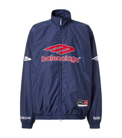 3B Sports Icon cotton-blend track jacket | Balenciaga