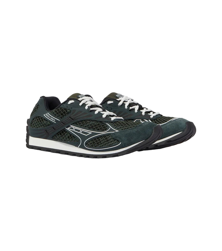 Bottega Veneta Orbit suede-trimmed sneakers