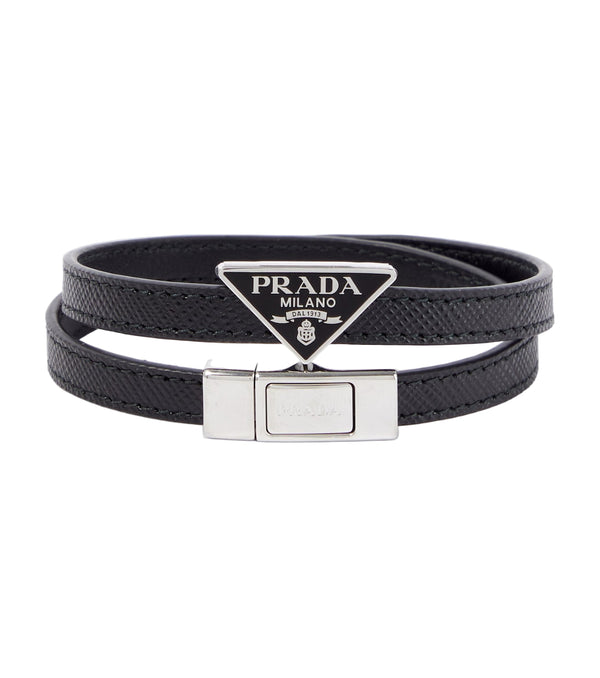 Saffiano leather bracelet