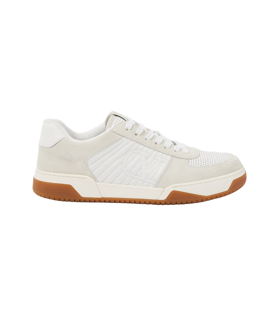 Valentino Sparry suede and leather sneakers