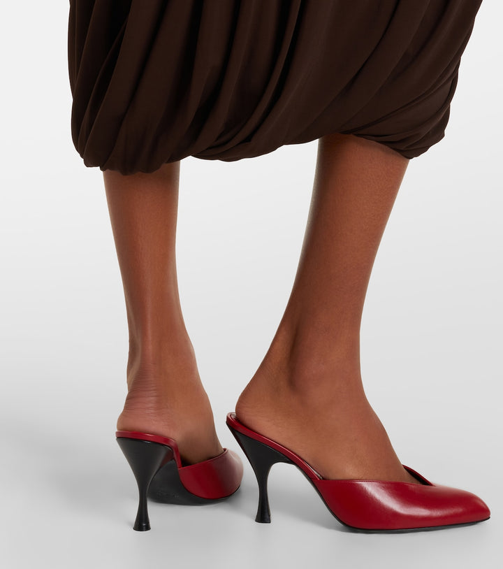 Herbert Levine Sitting Pretty leather mules
