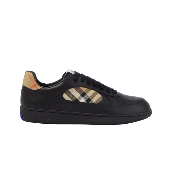 Burberry Check leather sneakers