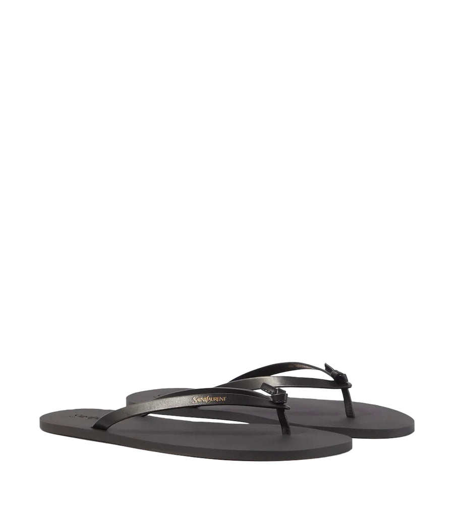 Saint Laurent Leather thong sandals
