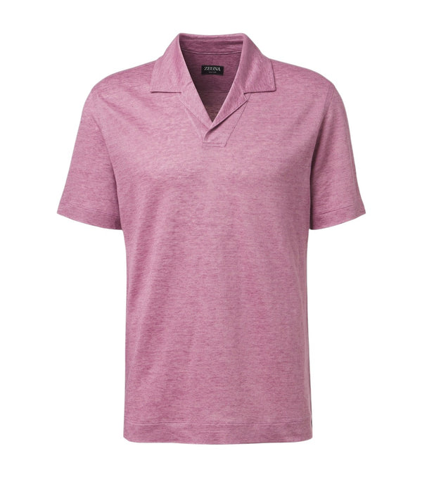 Zegna Linen polo shirt