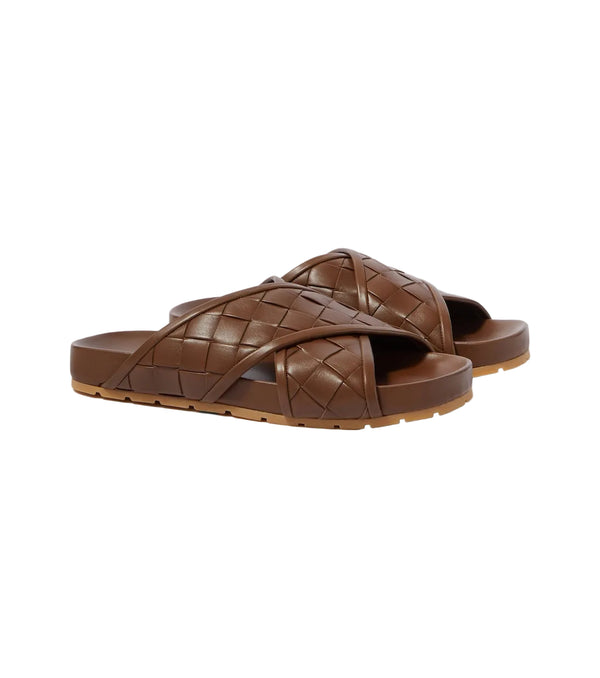 Bottega Veneta Tarik Intrecciato leather sandals