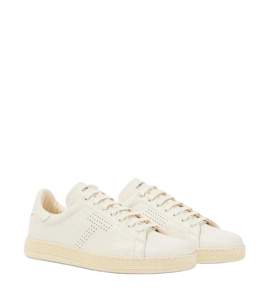 Tom Ford Warwick perforated leather sneakers