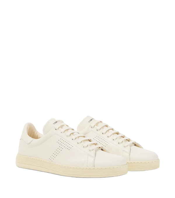 Tom Ford Warwick perforated leather sneakers