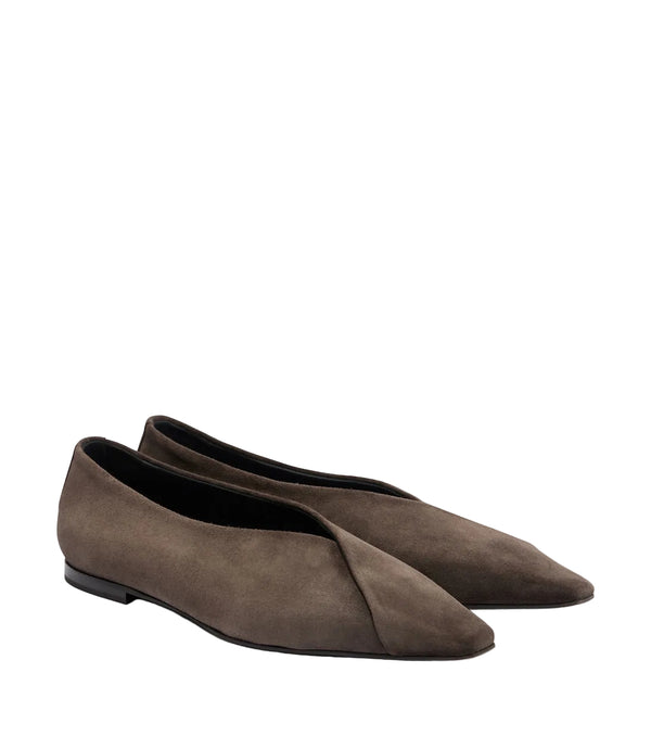 Brunello Cucinelli Suede ballet flats