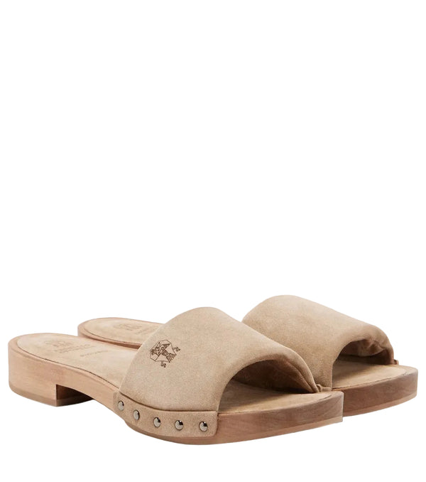 Brunello Cucinelli Suede Sandals