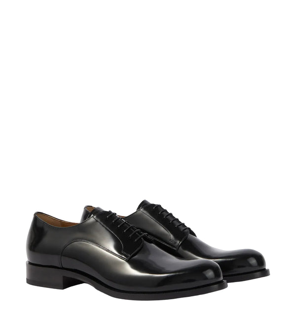 Christian Louboutin Moustachou leather Derby shoes