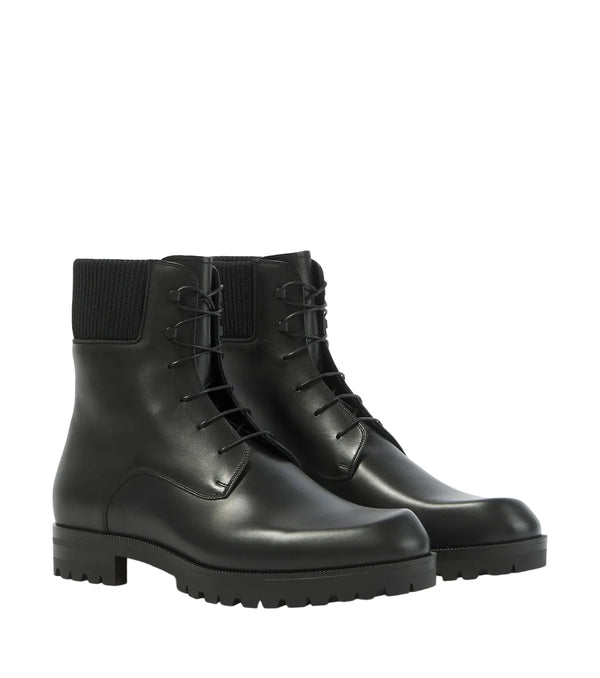 Christian Louboutin Trapman TCT 2 Leather Lace-Up Boots