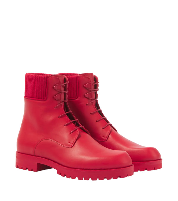 Christian Louboutin Trapman TCT 2 Leather Lace-Up Boots