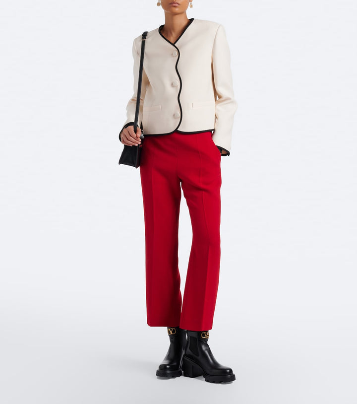Valentino Garavani Beatle VLogo leather ankle boots