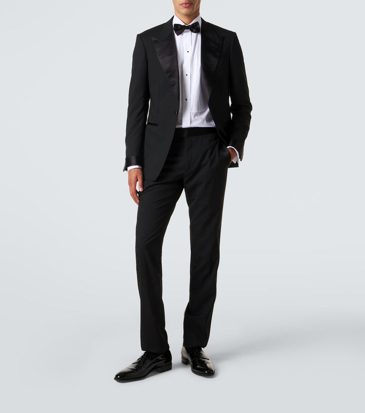 Canali Cotton tuxedo shirt