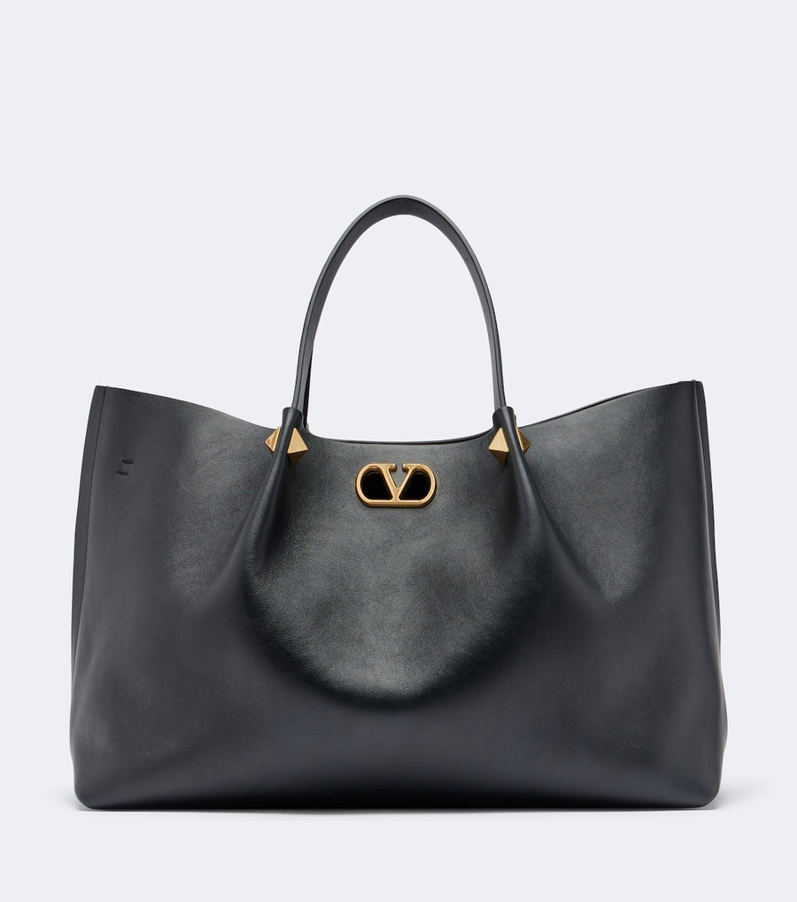Valentino Garavani VLogo Signature Large leather tote bag