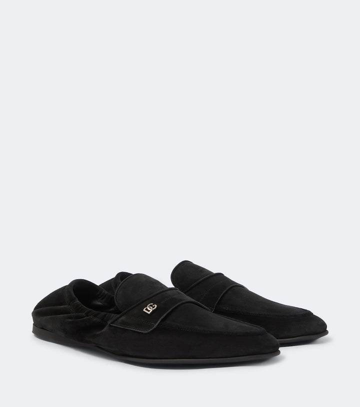 Dolce&Gabbana DG suede loafers
