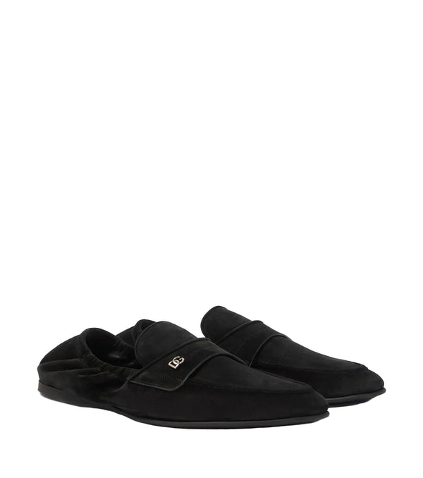 Dolce&Gabbana DG suede loafers