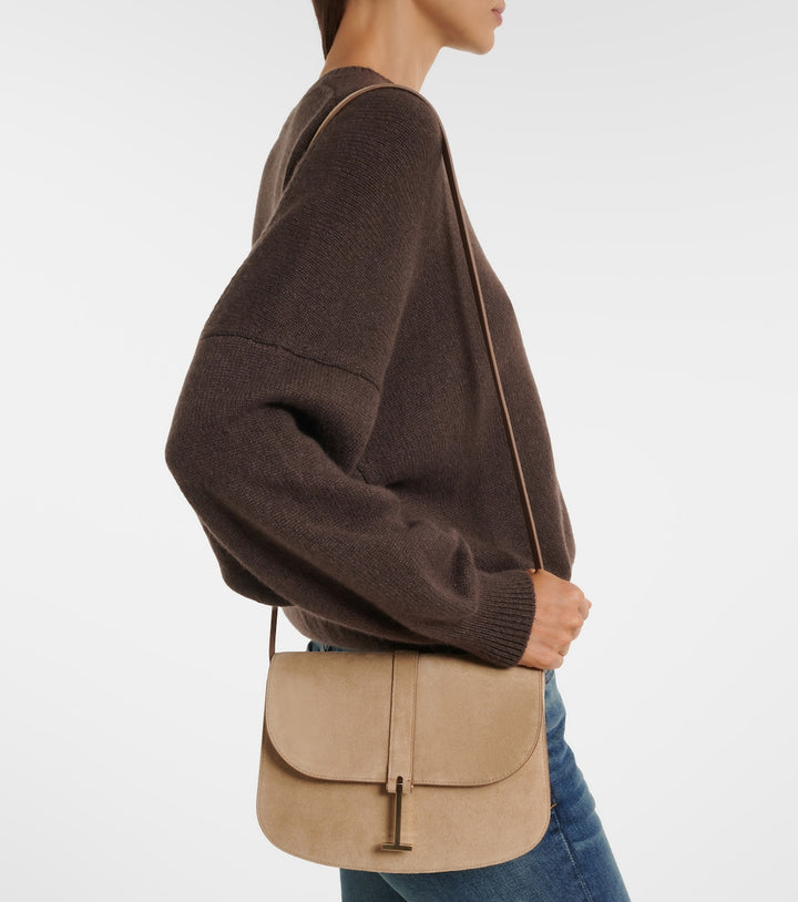 Tom Ford Kara Small suede crossbody bag