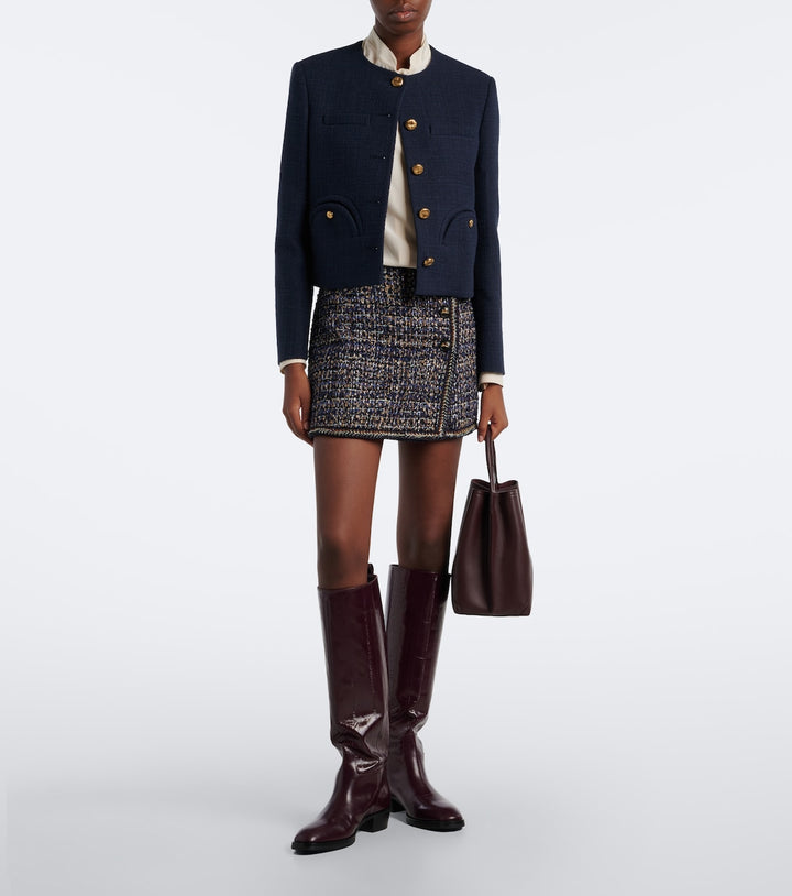 Jimmy Choo Mave leather knee-high boots